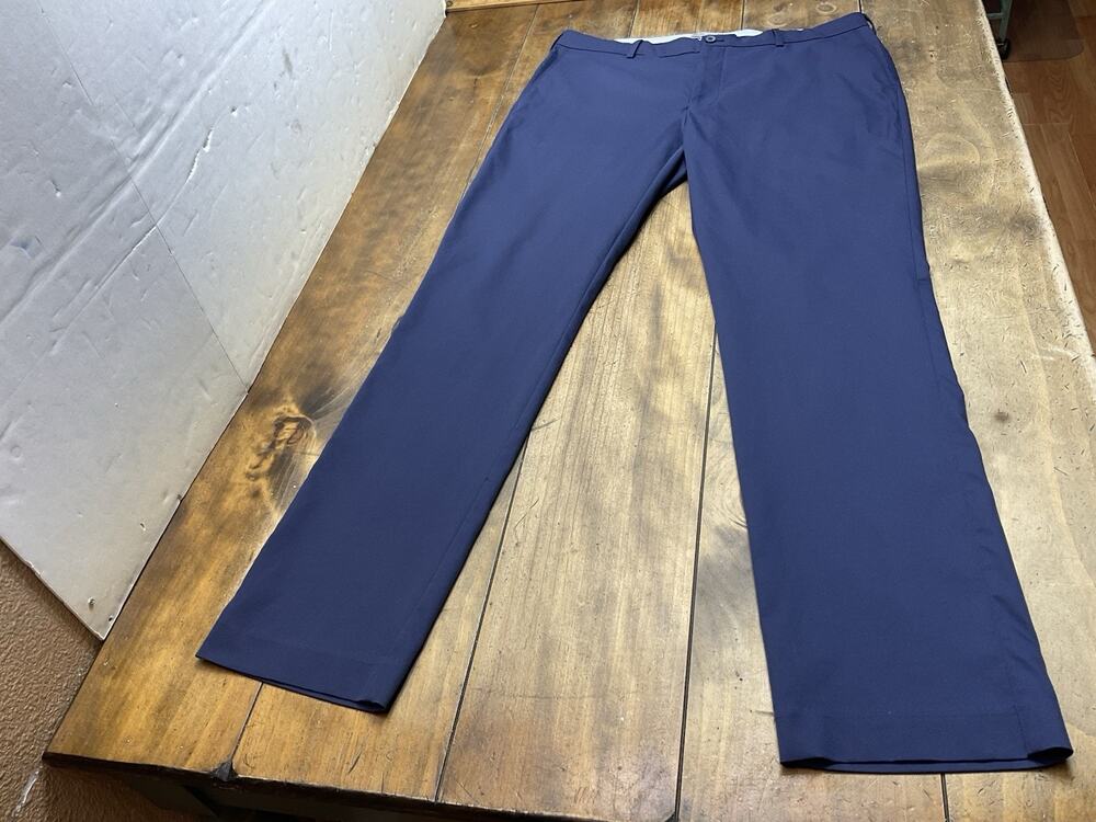 Peter Millar EB66 Pants Mens 36x32 Blue Classic Fit Performance Golf Chinos